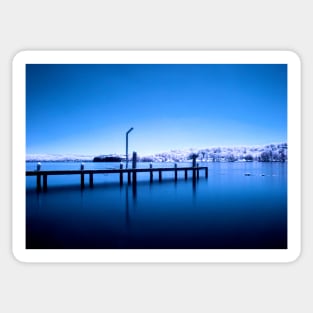 Blue Jetty Sticker